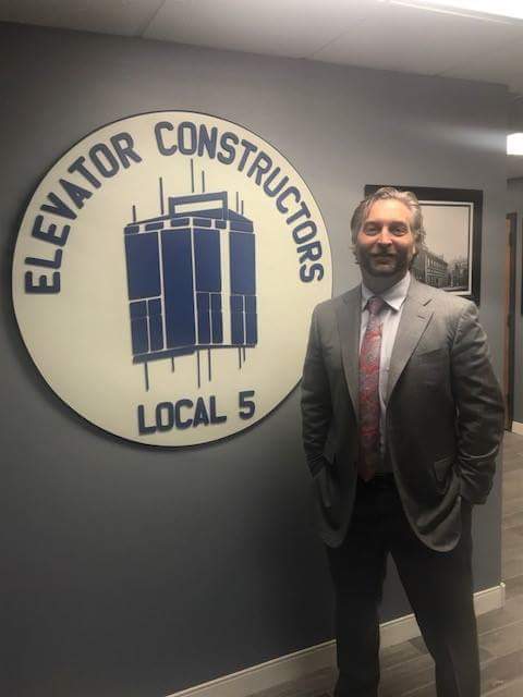 Jeff Laffey Work Safety Talk at Elevators Union Phila.